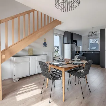 Moderne Avec Terrasse Et Bbq - 4 Pers Apartment La Baule-Escoublac